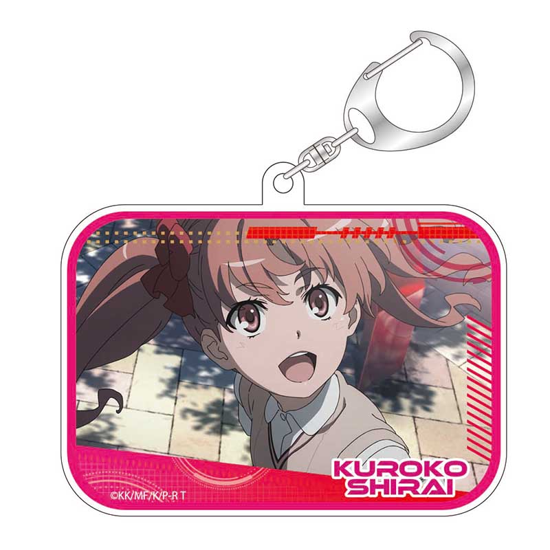 とある科学の超電磁砲T』 アクリルキーホルダー キャラクターグッズ