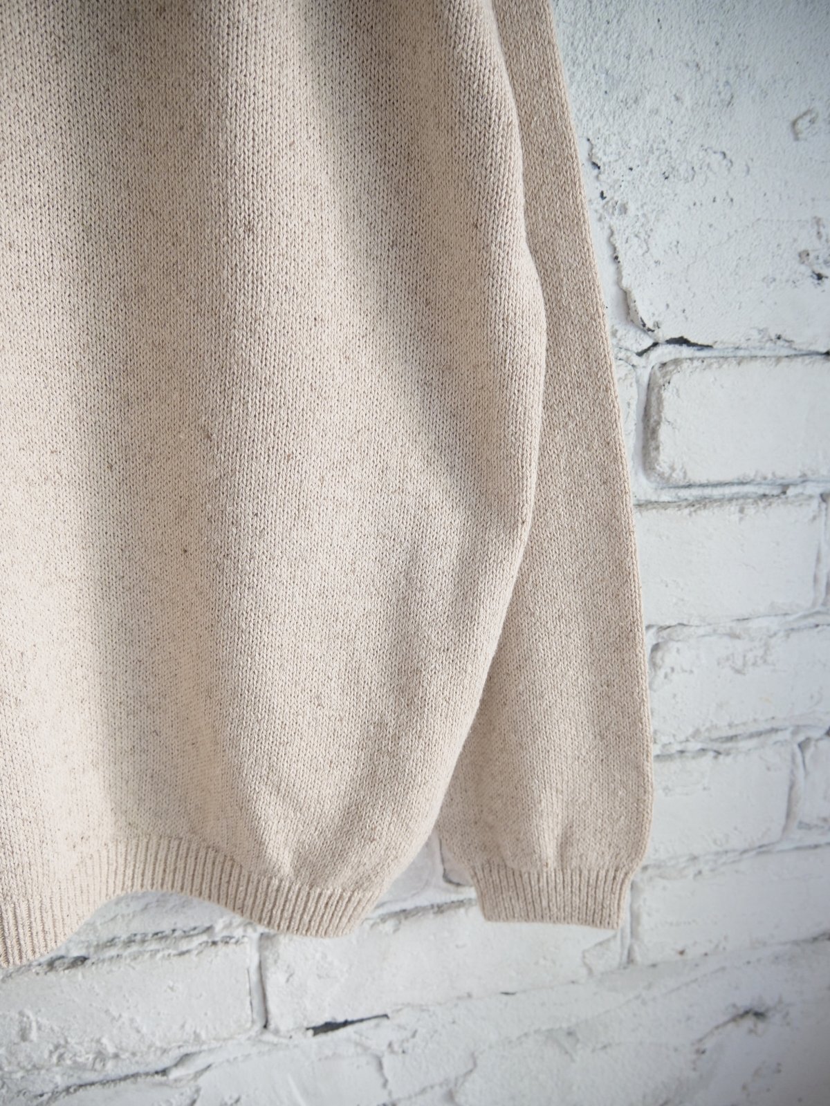 HERILL Cotton/Silk American deadstock Sweater ヘリル コットン