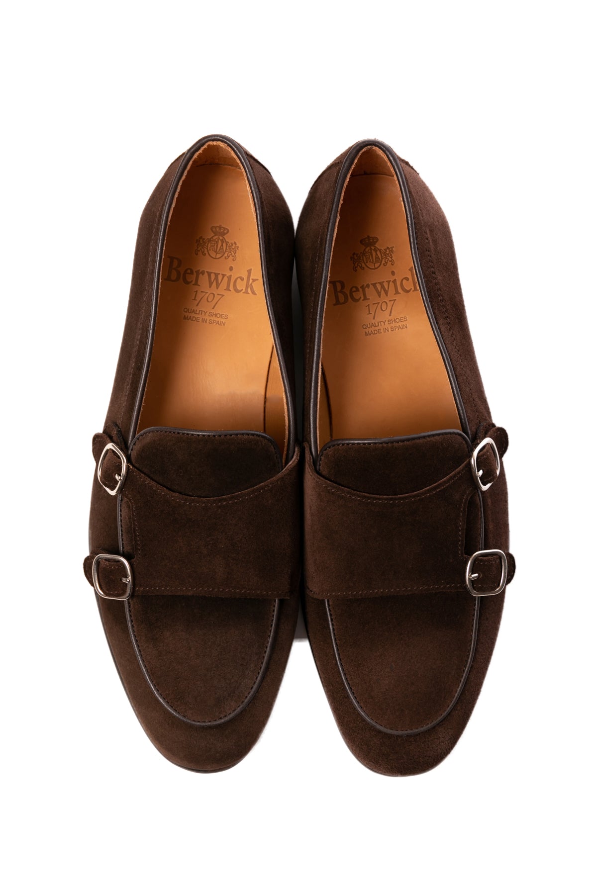 Berwick1707 | ダブルモンクローファー スエード | 5111RESGDB – バー