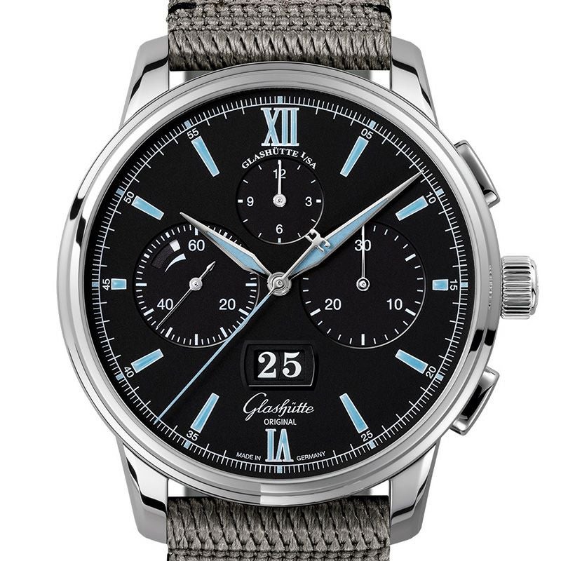 GLASHUTTE ORIGINAL Senator Chronograph Panorama Date グラス