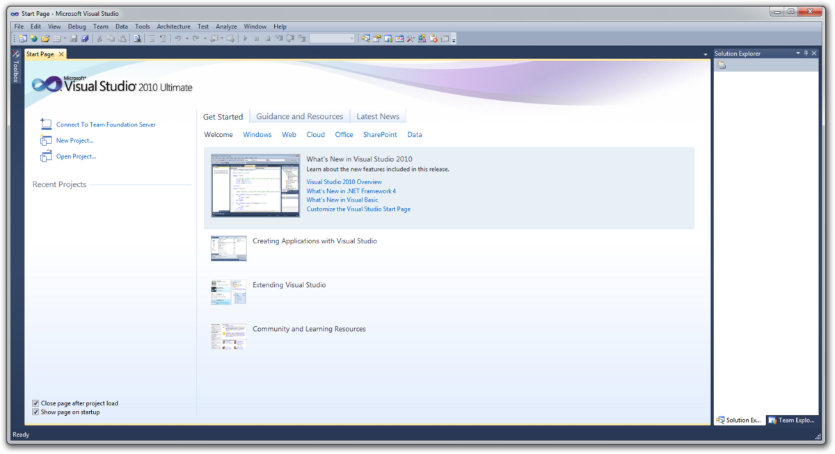 Visual Studio 2010 - BetaWiki