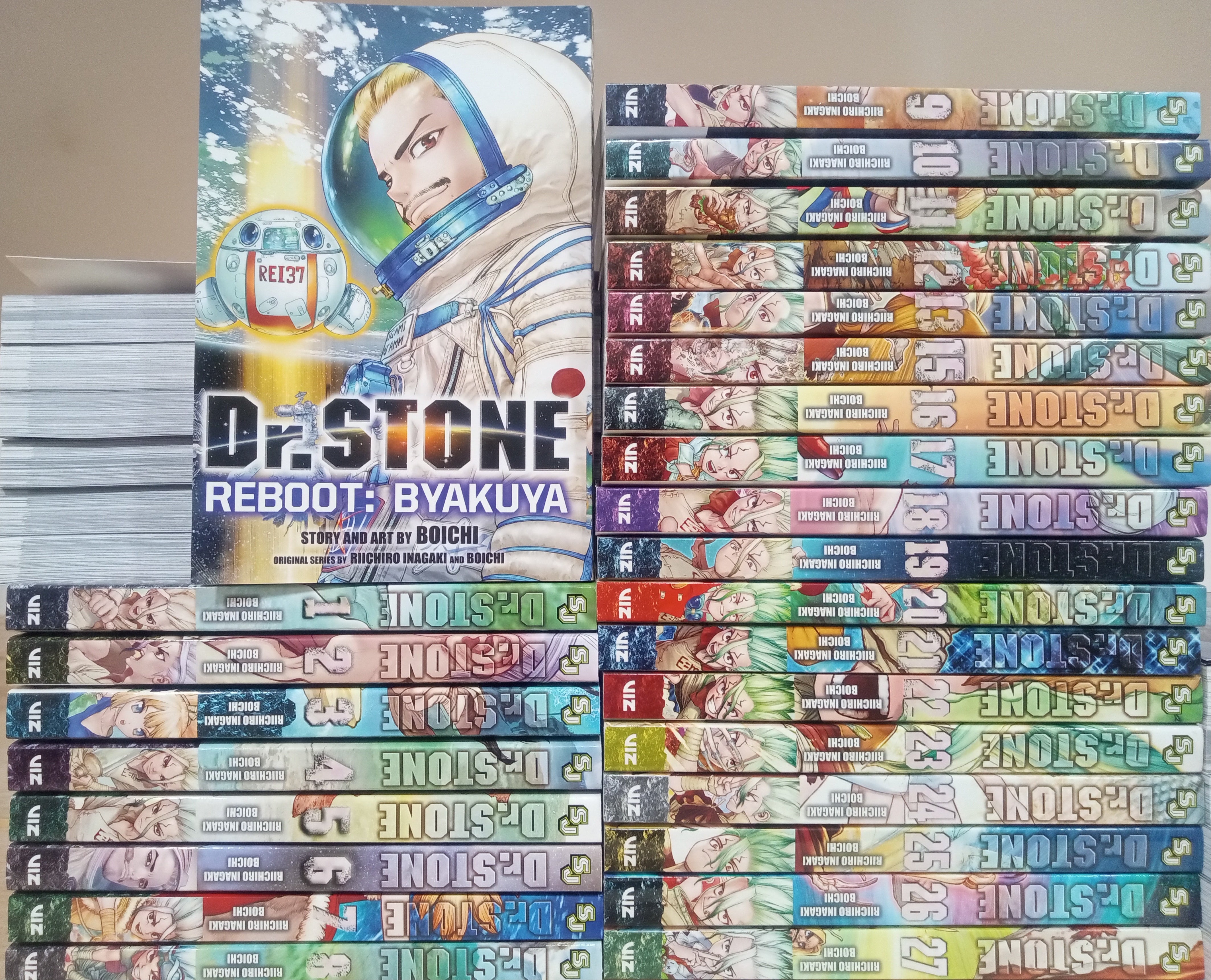 Dr. Stone Manga Set Vol. 1-27 English Complete – BKManga