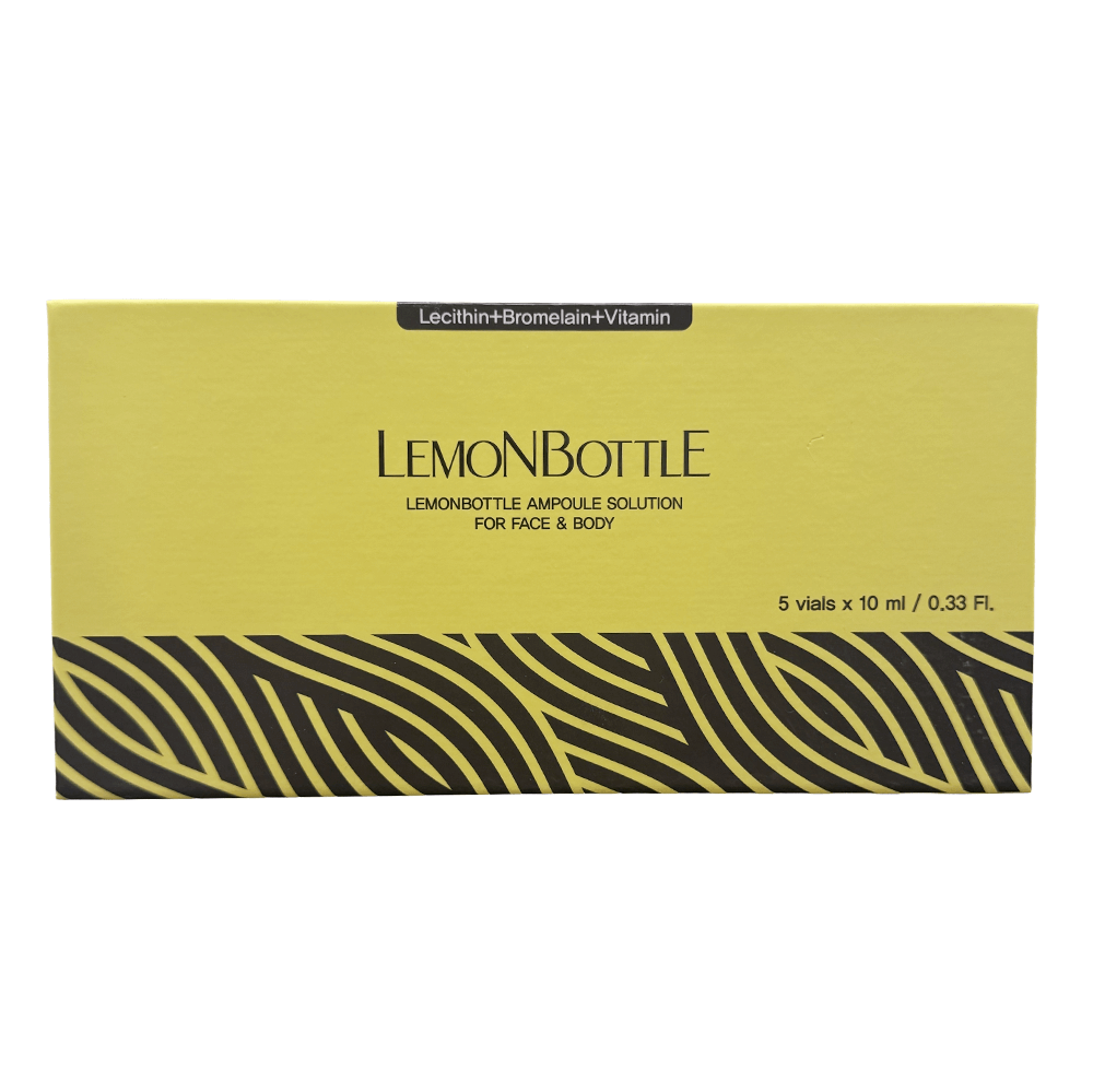 Genuine Lemon Bottle Ampoule Solution, 10ml x 5 Bottles (For