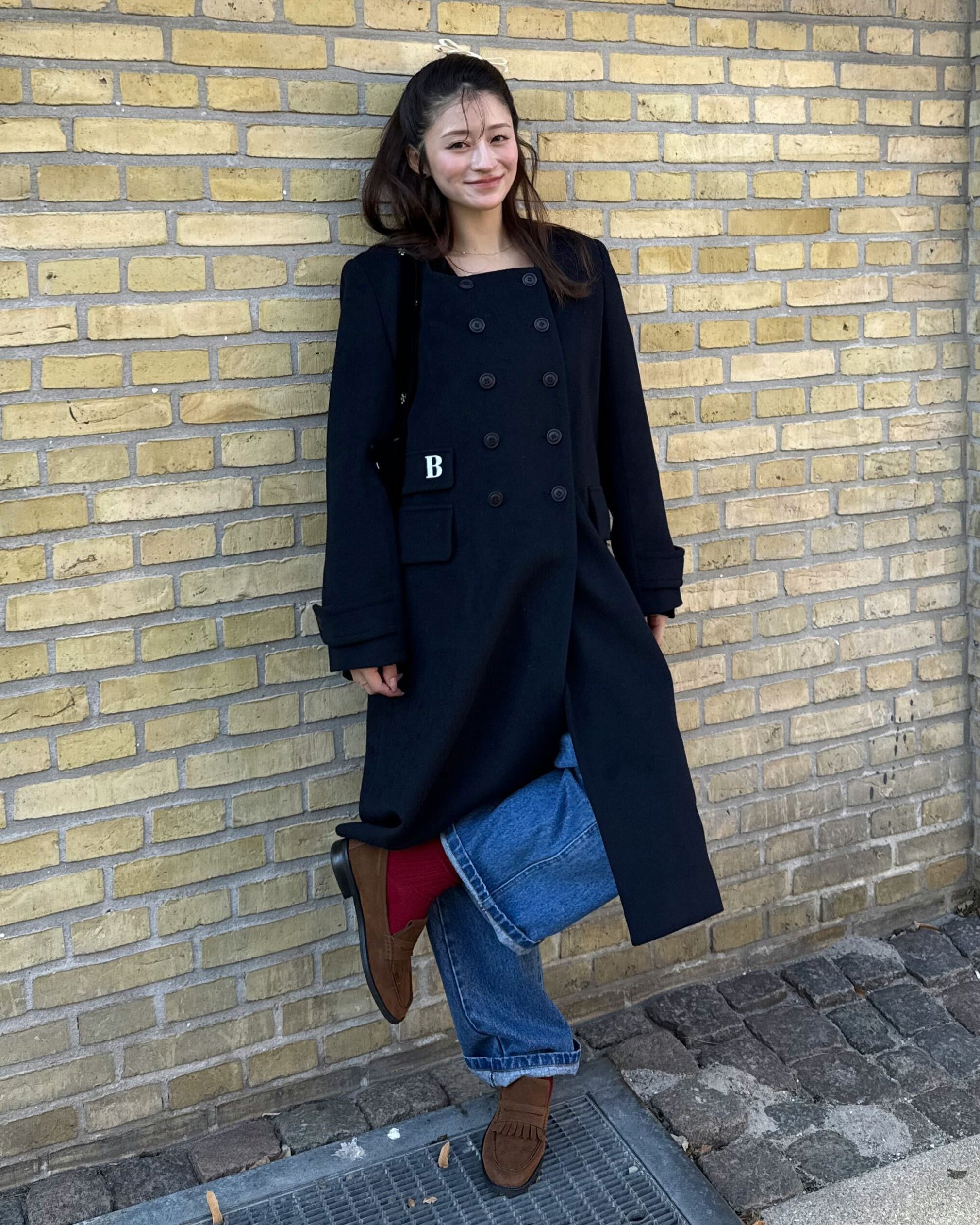 BIBIY. MADE | B. CAROL COAT NAVY｜Bibiy.