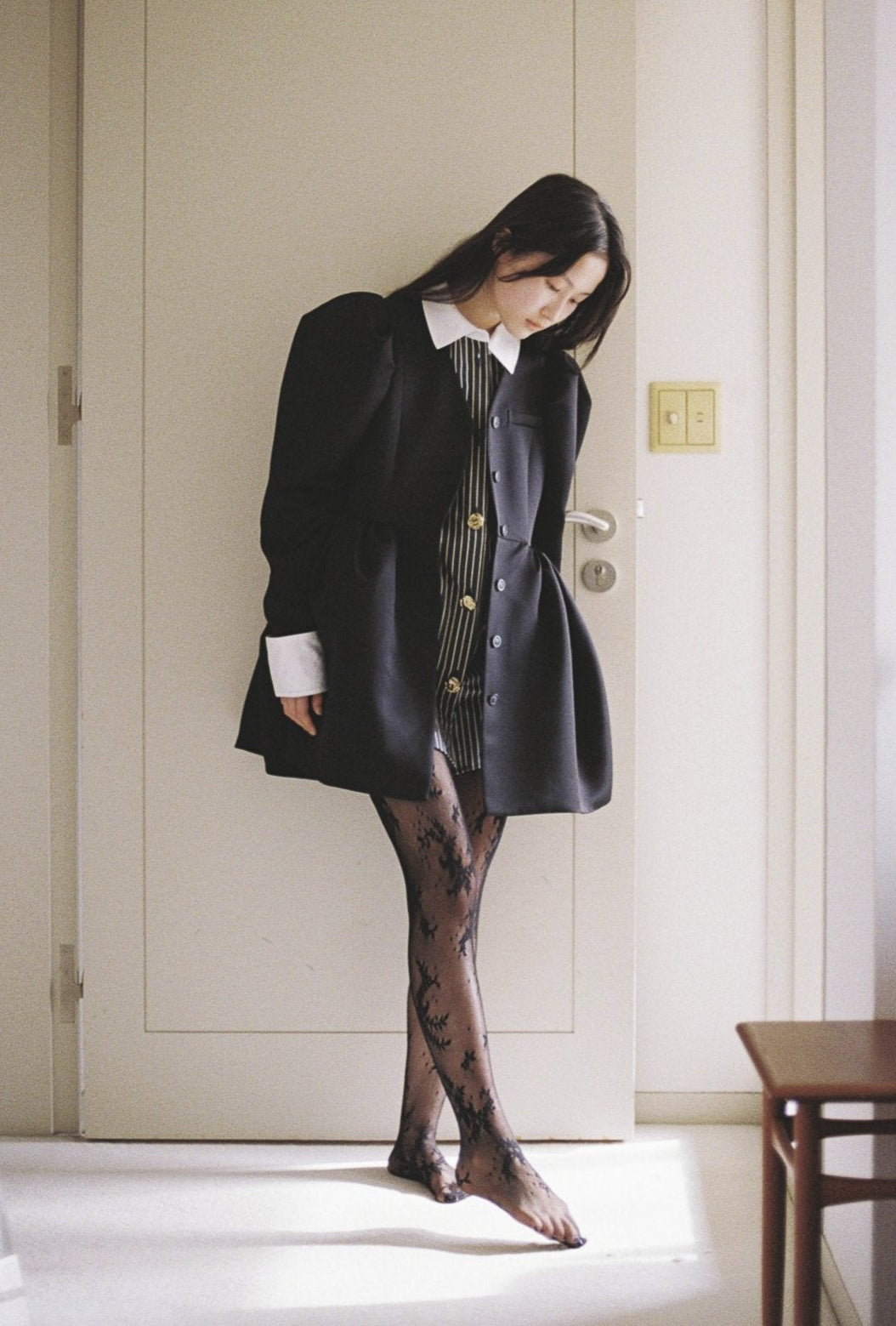 BIBIY. MADE | DOROTHY PUFF DRESS BLACK｜Bibiy.