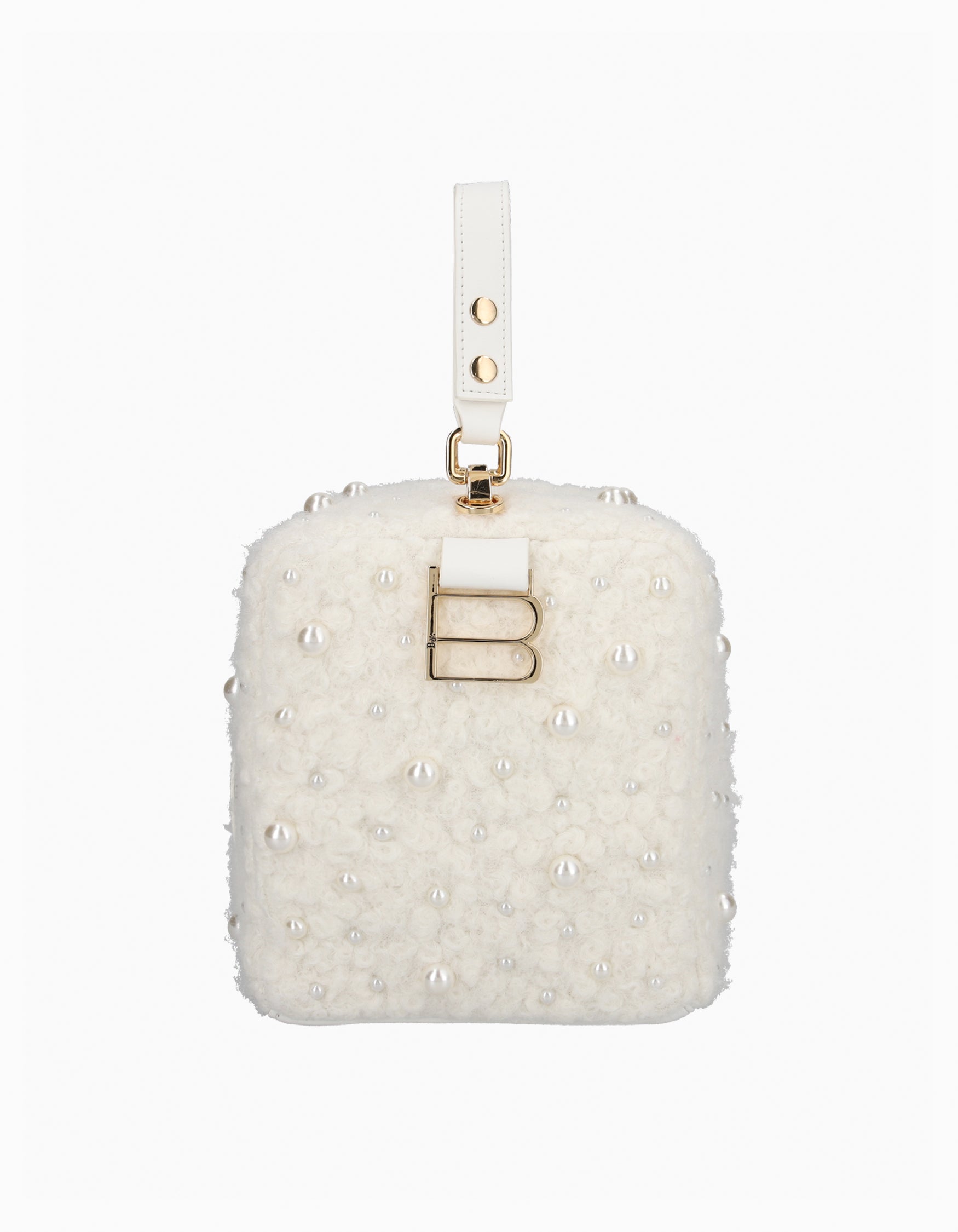 BIBIY. MADE | B. PEARL BOX BAG WHITE｜Bibiy.