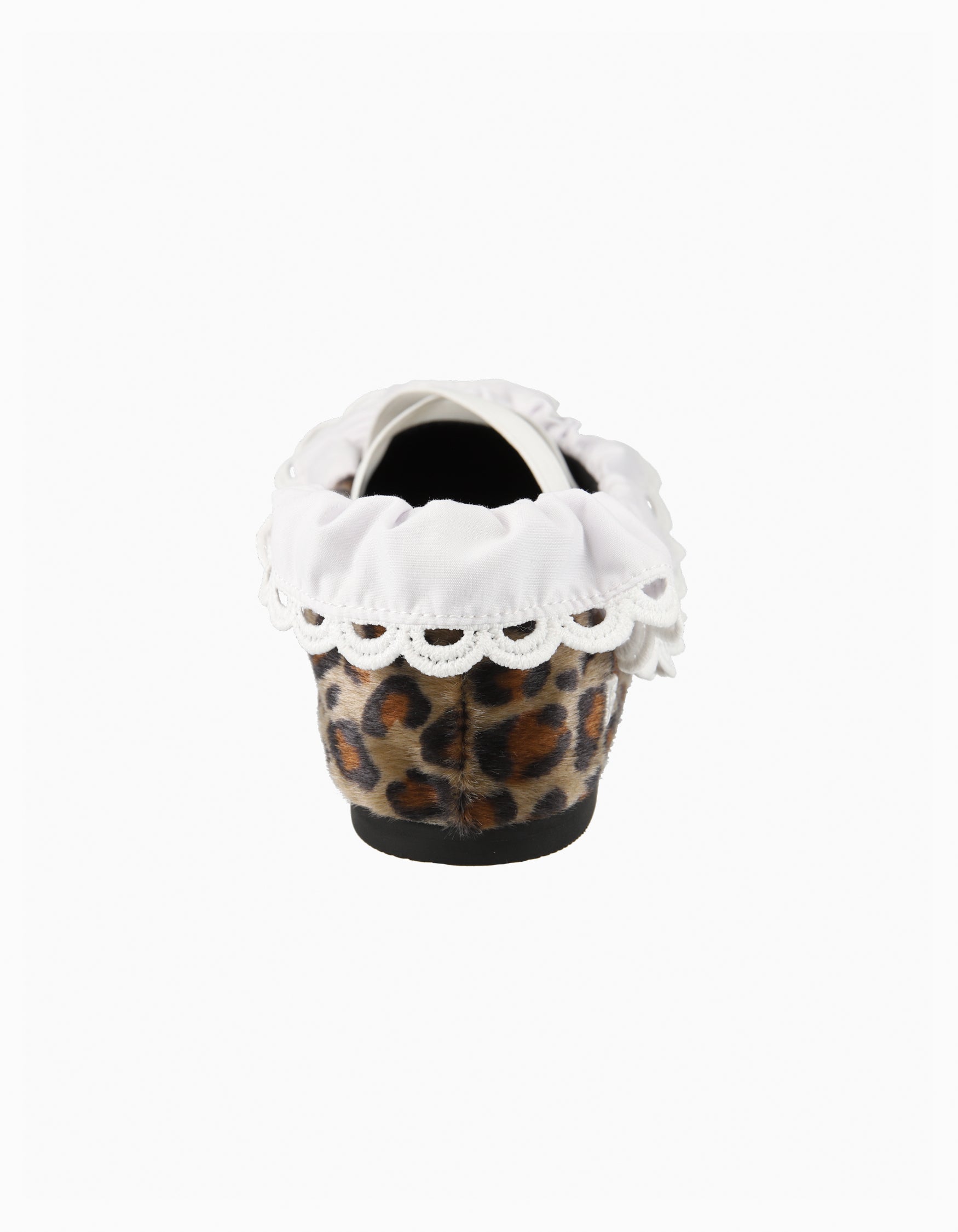 BIBIY. MADE | B. LEOPARD LACE BALLERINAS LEOPARD｜Bibiy.