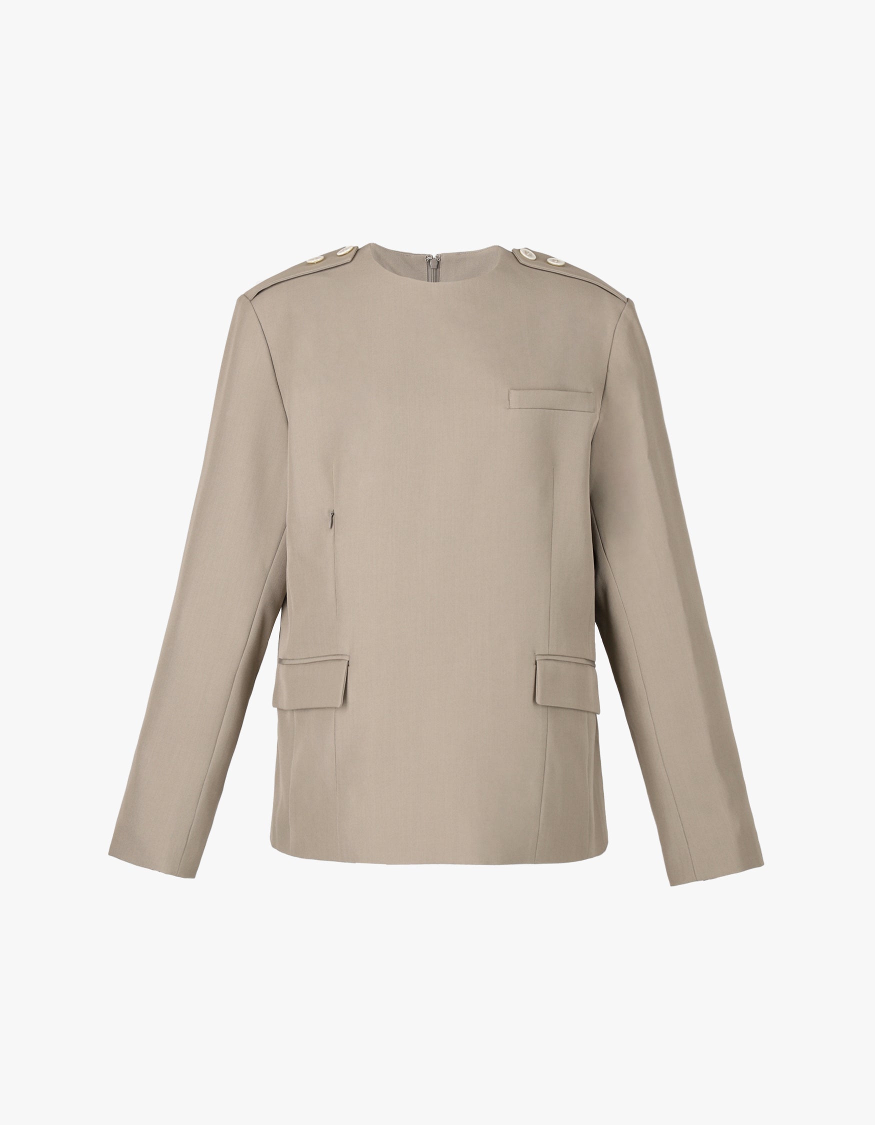 BIBIY. MADE | GABRIELLE TOP BEIGE｜Bibiy.