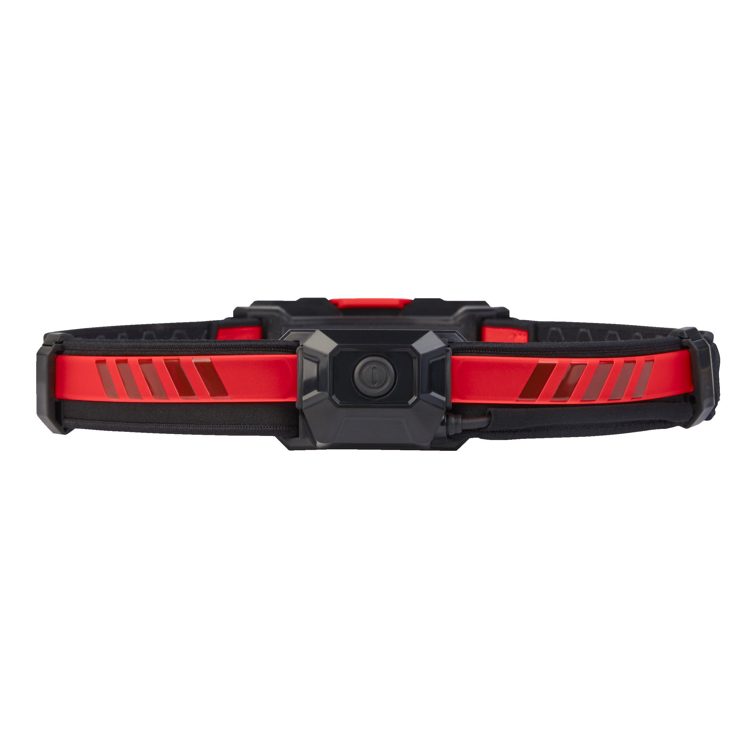 Lanternă frontală HI-VIS reîncărcabilă USB, pentru cască, Milwaukee L4