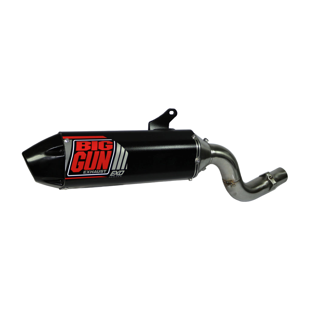 EXO Slip On Muffler - Honda XR 650L (93-25) *BLACK OUT EDITION