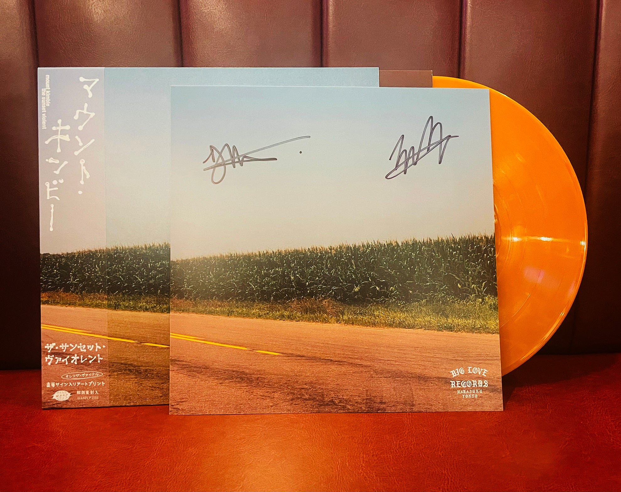 MOUNT KIMBIE 'THE SUNSET VIOLENT -LTD.JAPAN EDITION-' – BIG LOVE