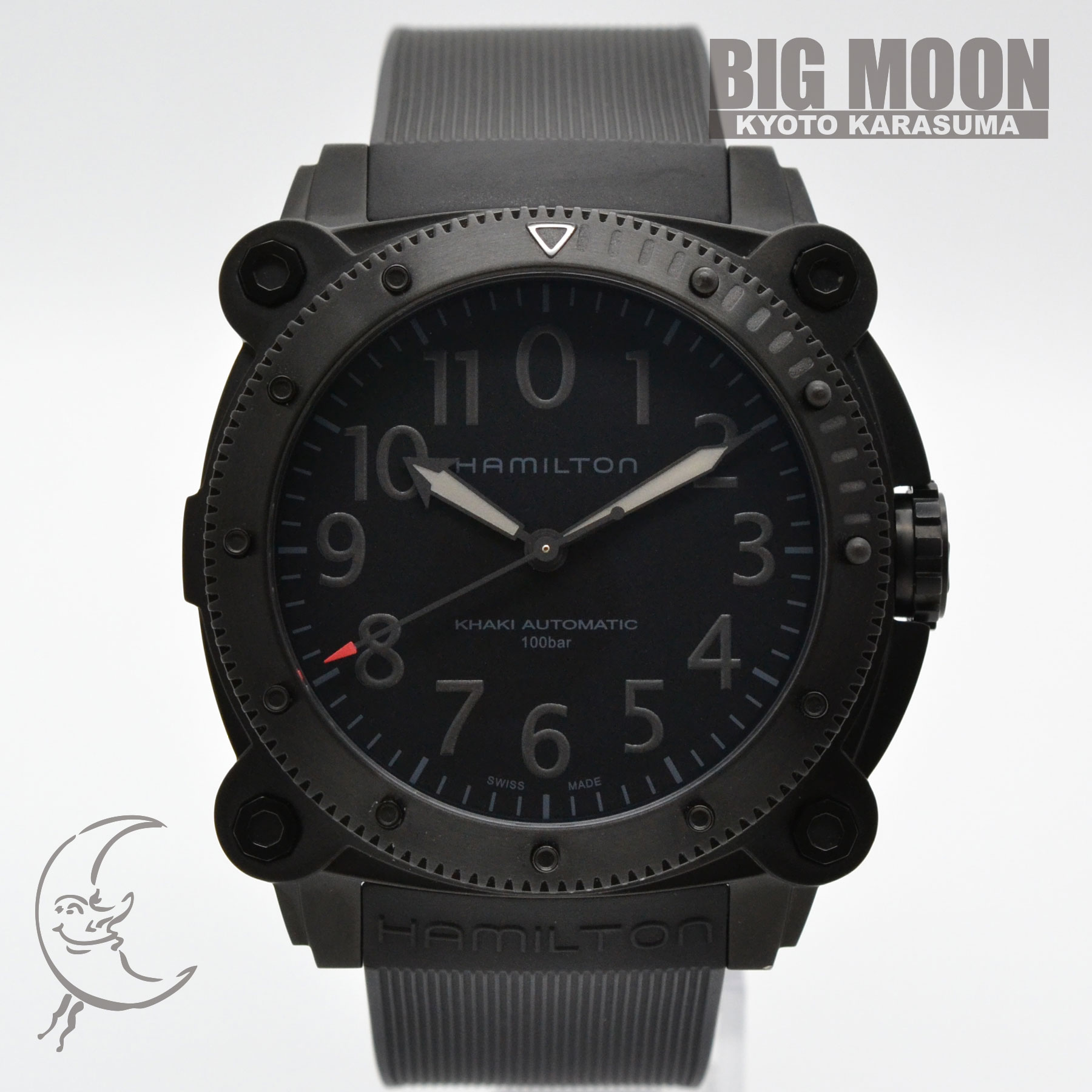 HAMILTON ハミルトン カーキネイビー ビロウゼロ 限定888本 H78505332