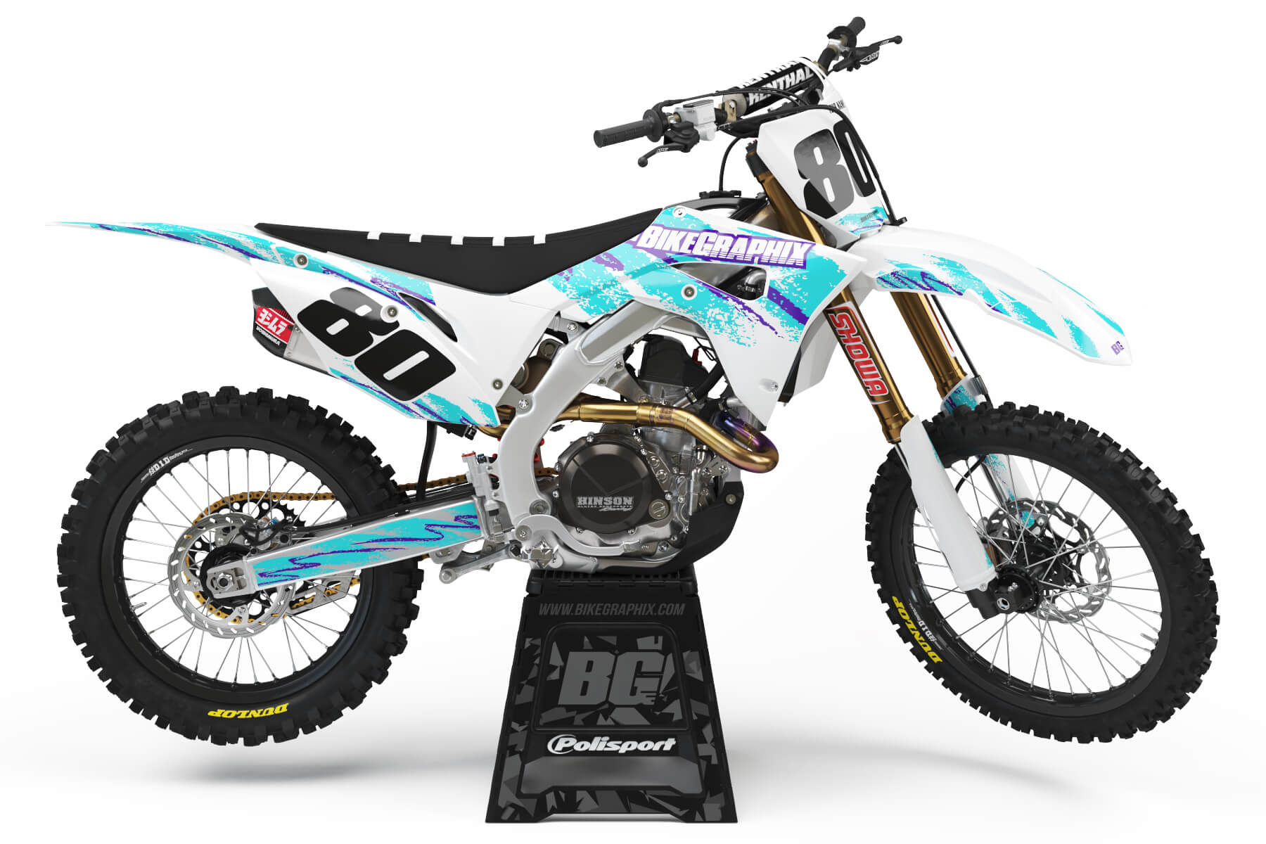 Honda Dixie Semi Custom Motocross Graphics - BikeGraphix