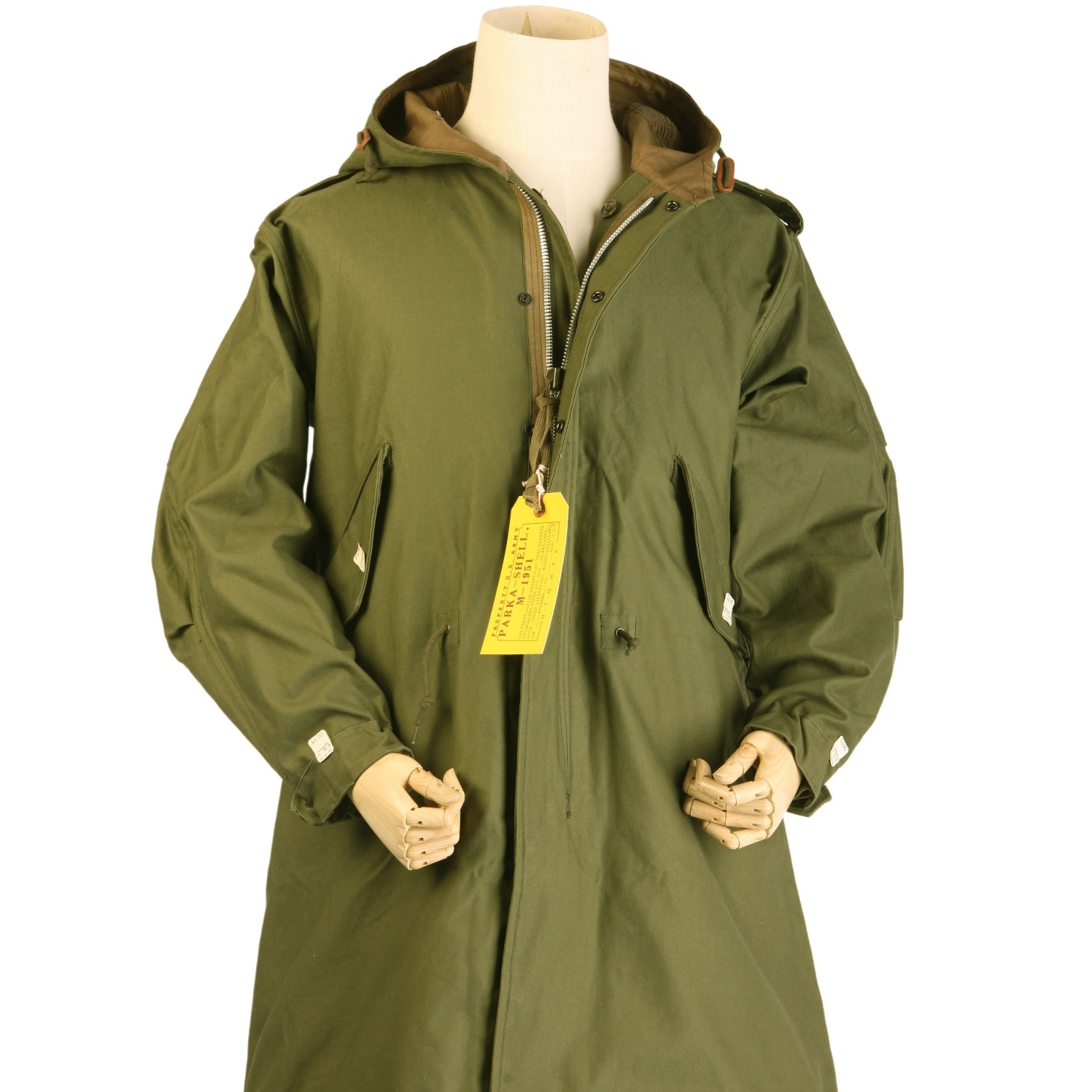 Parka-Shell, M-1951 (with NOS Talon #10) - Bill Kelso Mfg.