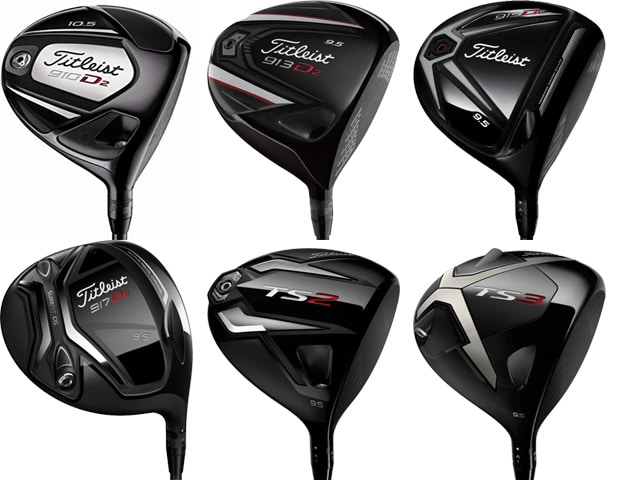 Titleist Driver, Fairway, Hybrid 910, 913, 915, 917, TSi, TS2, TS3