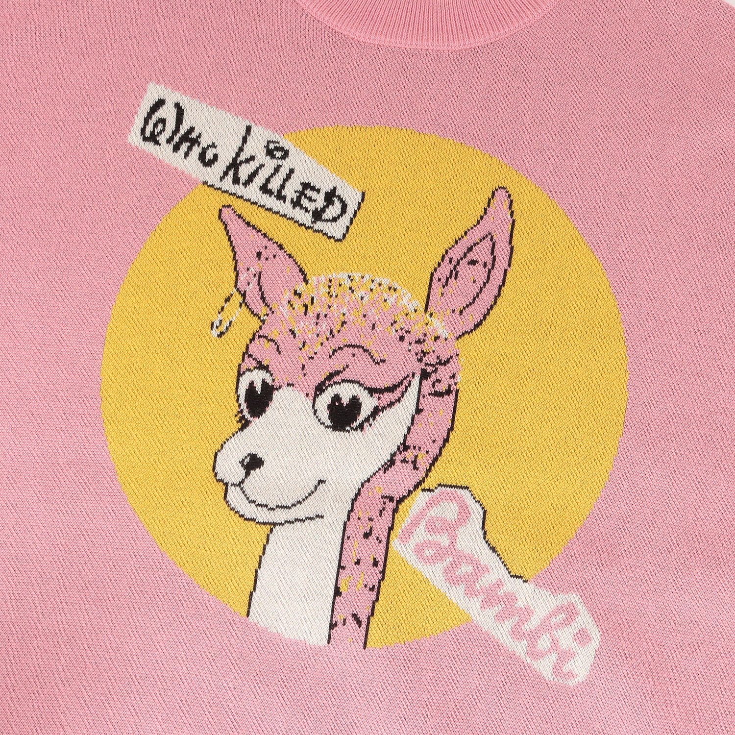 KIDILL (キディル) 24AW × Jamie Reid バンビ ジャガード ニット (WHO