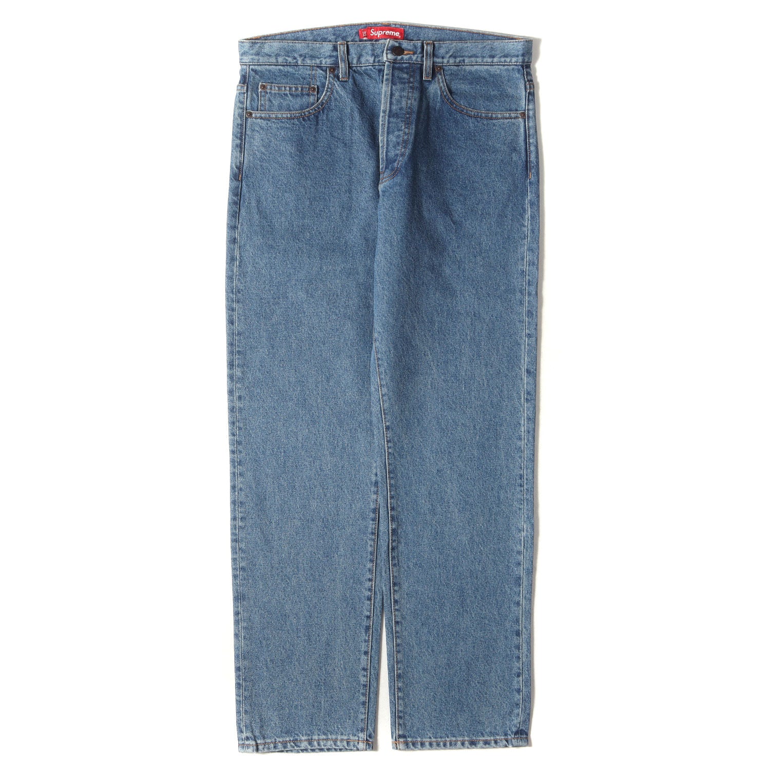 Supreme (シュプリーム) 22SS ウォッシュ加工 スターロゴ デニムパンツ