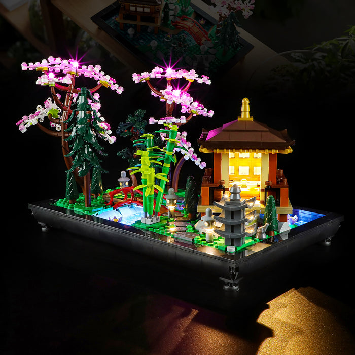 BOOZUU Light Kit For Lego Icons Tranquil Garden 10315
