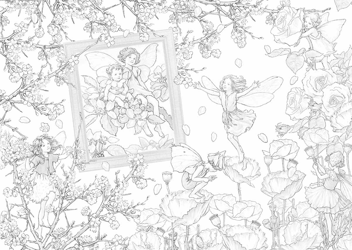 心ときめく妖精たちの世界へようこそ FLOWER FAIRIES COLOUR & LINE