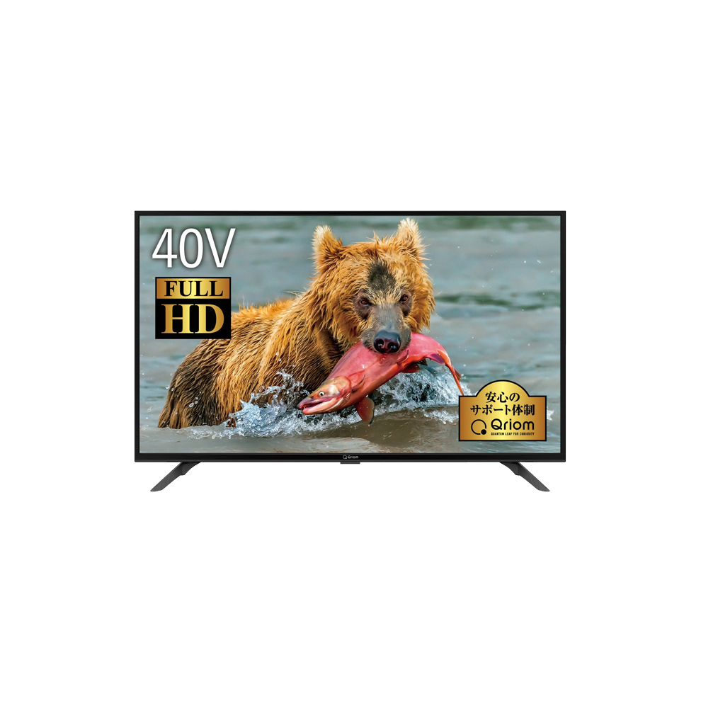 山善 Qriom 40V型 HDD内蔵 1TB QRC-40W2KHDD 山善 Qriom 40V型 HDD内蔵