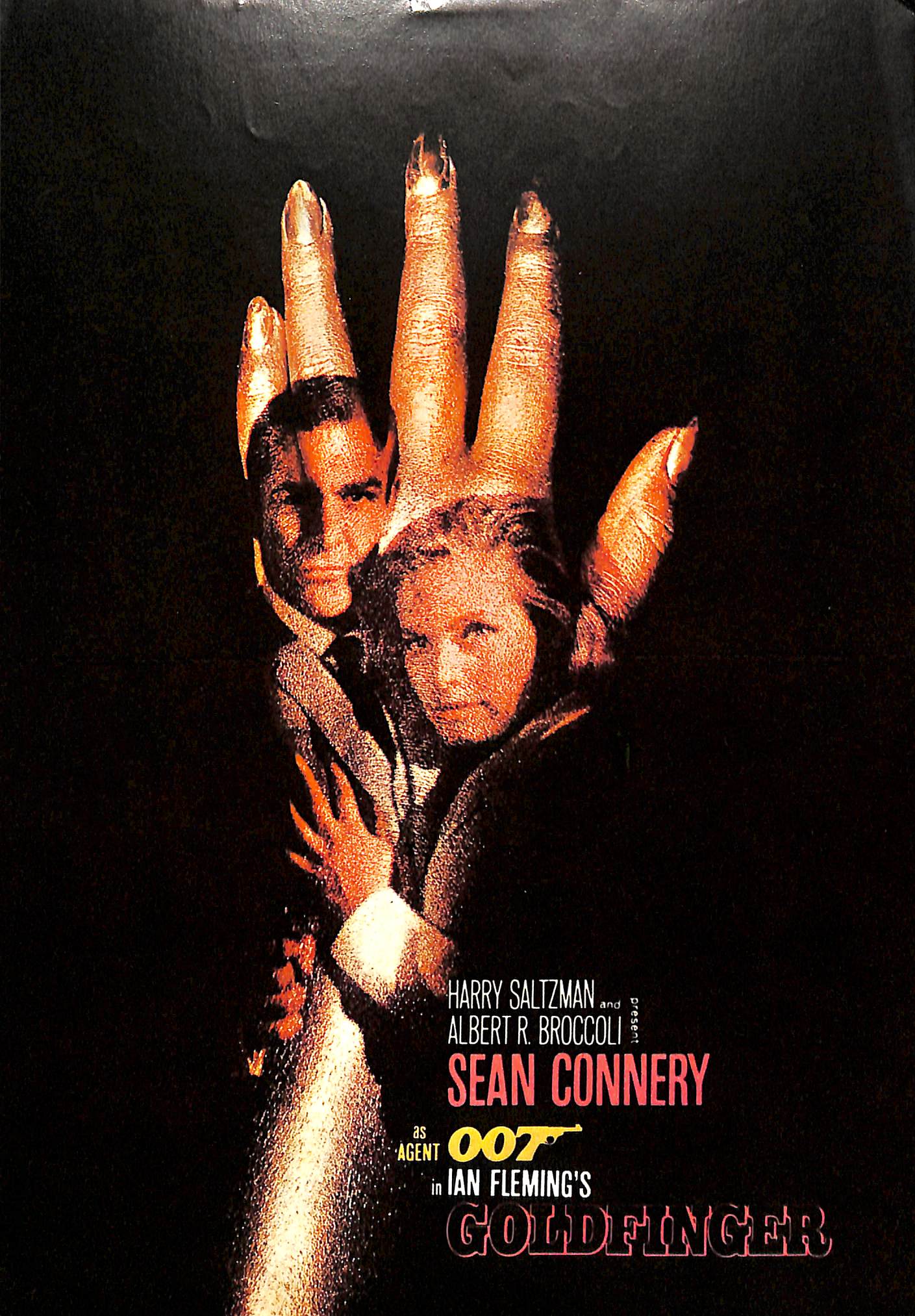 映画パンフレット】007 / ゴールドフィンガー GOLD FINGER (1964年