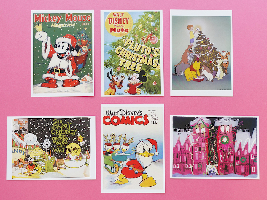 激レアな復刻版のカードがついてくる！ ディズニーのホリデーカード