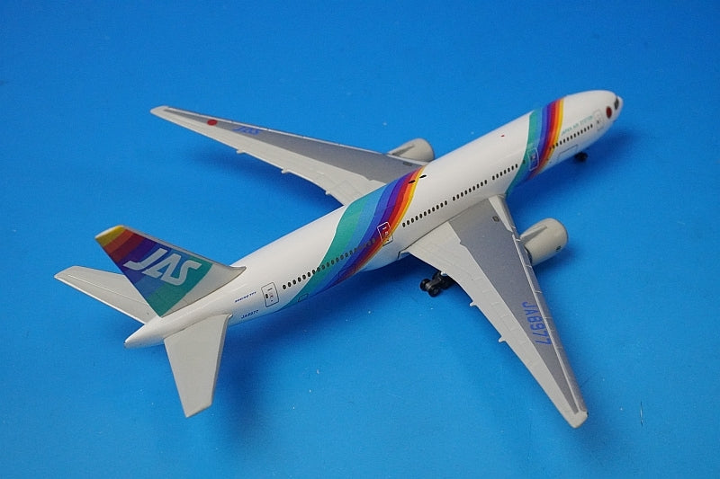 1/500 日本エアシステムJAS レインボー7 B777-200 1/200 B777-200 JAS