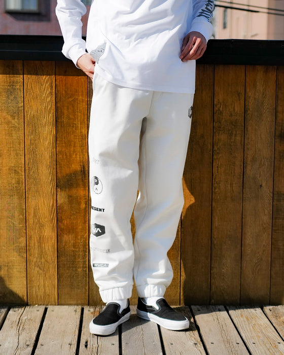 OUTLET】RVCA メンズ ELEMENT STREAK PT セットアップボトムス OWH