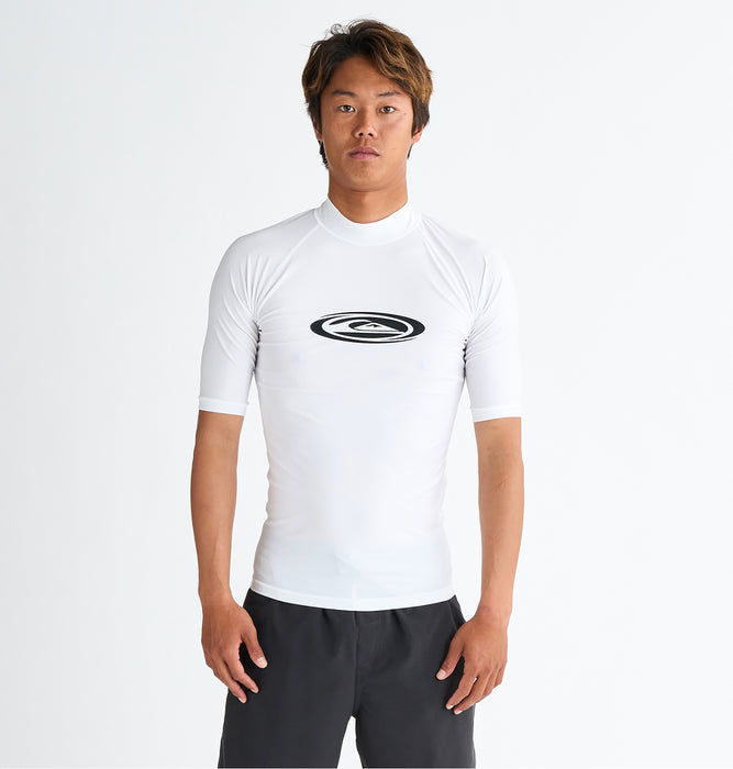 OUTLET】QUIKSILVER メンズ TWISTED SR 半袖ラッシュガード 速乾 UV