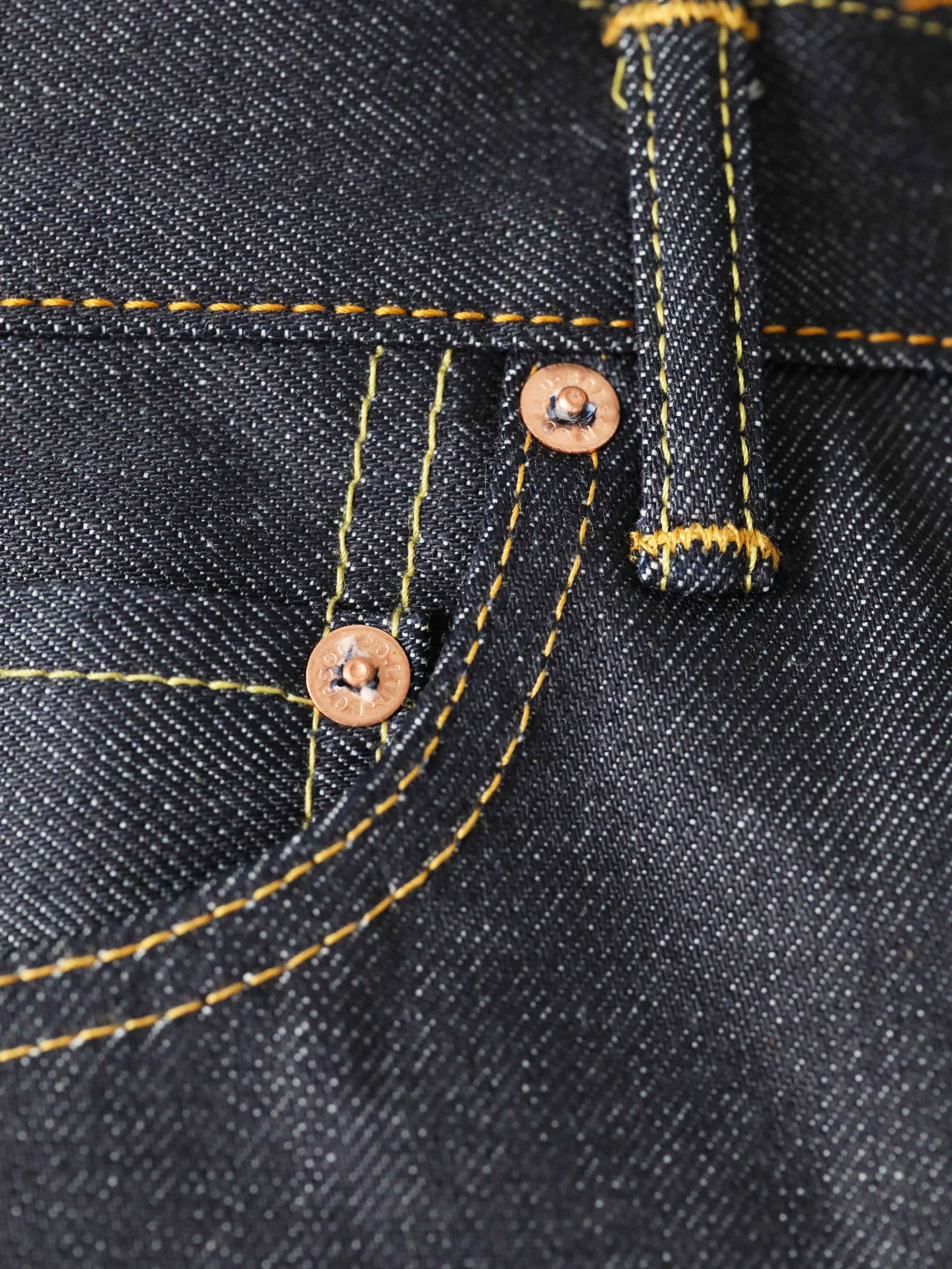 B-1969-XX-J 【岡山産 セルビッチデニム】 ジーンズ Straight Selvedge