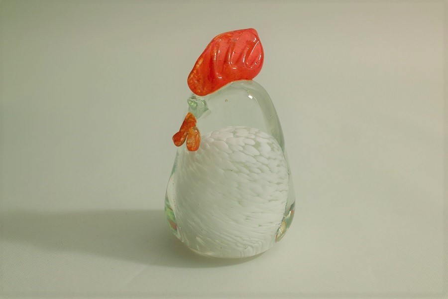 No.6184「ガラス製ペーパーウェイト：鳥モチーフ」SOLD | ボルトナット