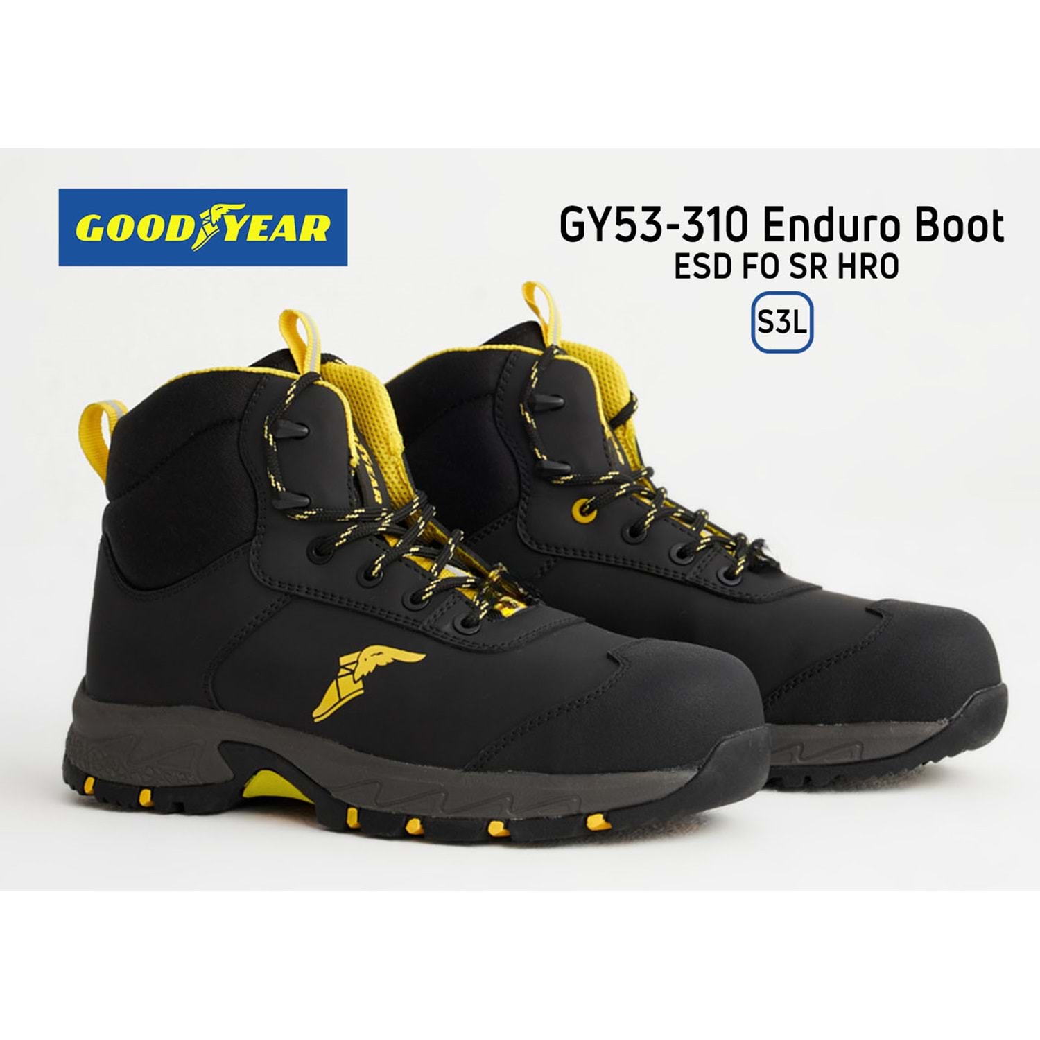 Goodyear İş Botu - GY53-310 Enduro Boot ESD FO SR HRO S3L - 42