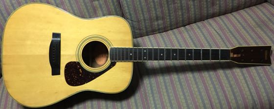 □ 2019年11月26日 YAMAHA FG-251 試奏チェック始めました。トラス