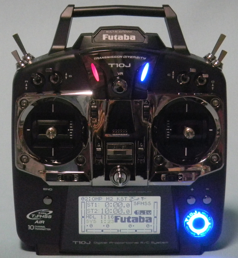 FUTABA 10J スティックキャリブレーション | Hobby Shop Glide Path