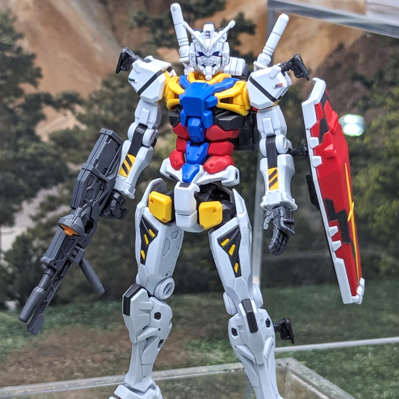 HG 1/144 白いガンダムの塗装完成見本を展示、GUNDAM NEXT FUTURE