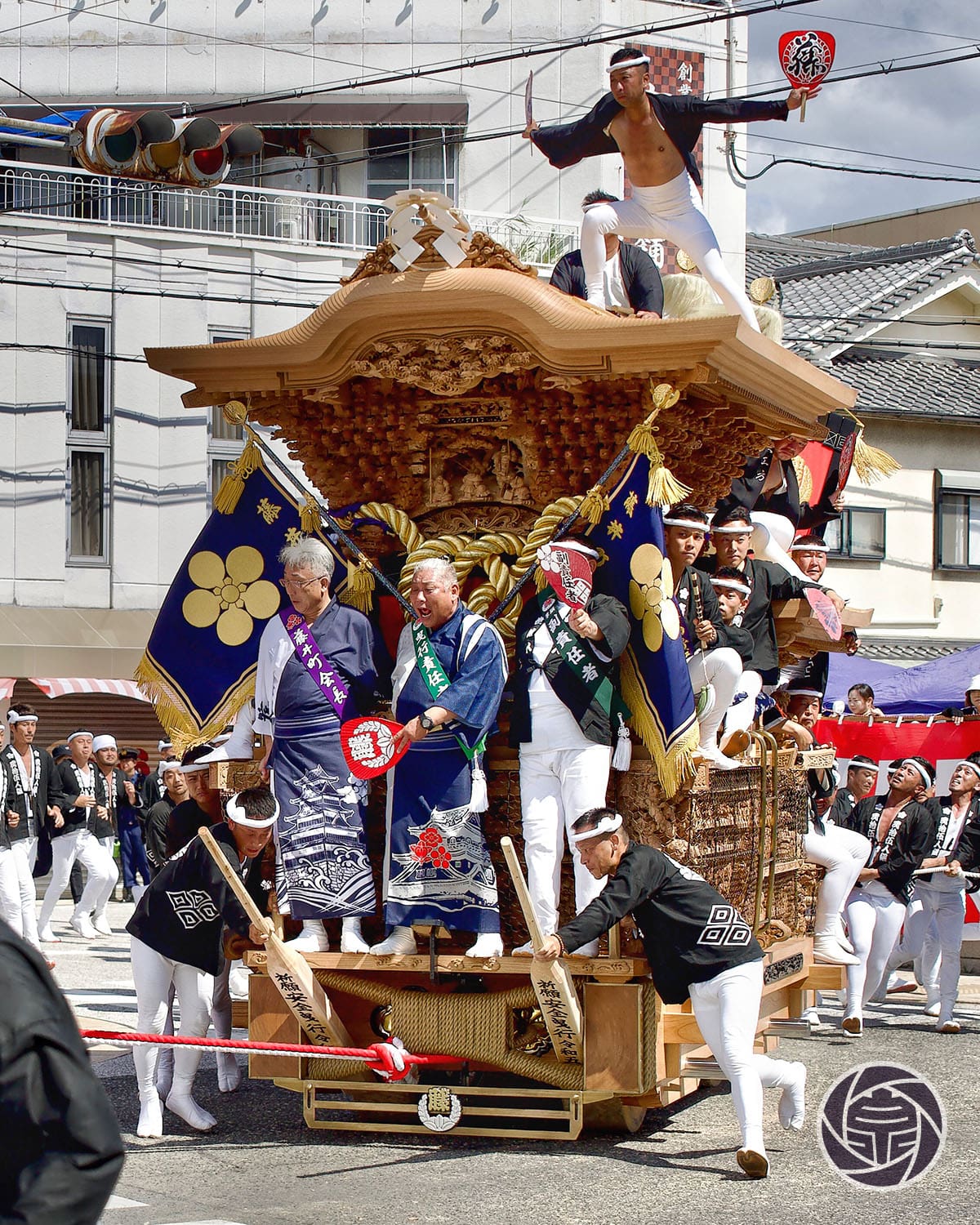 藤井町のだんじり（岸和田旧市・天神地区）泉祭記