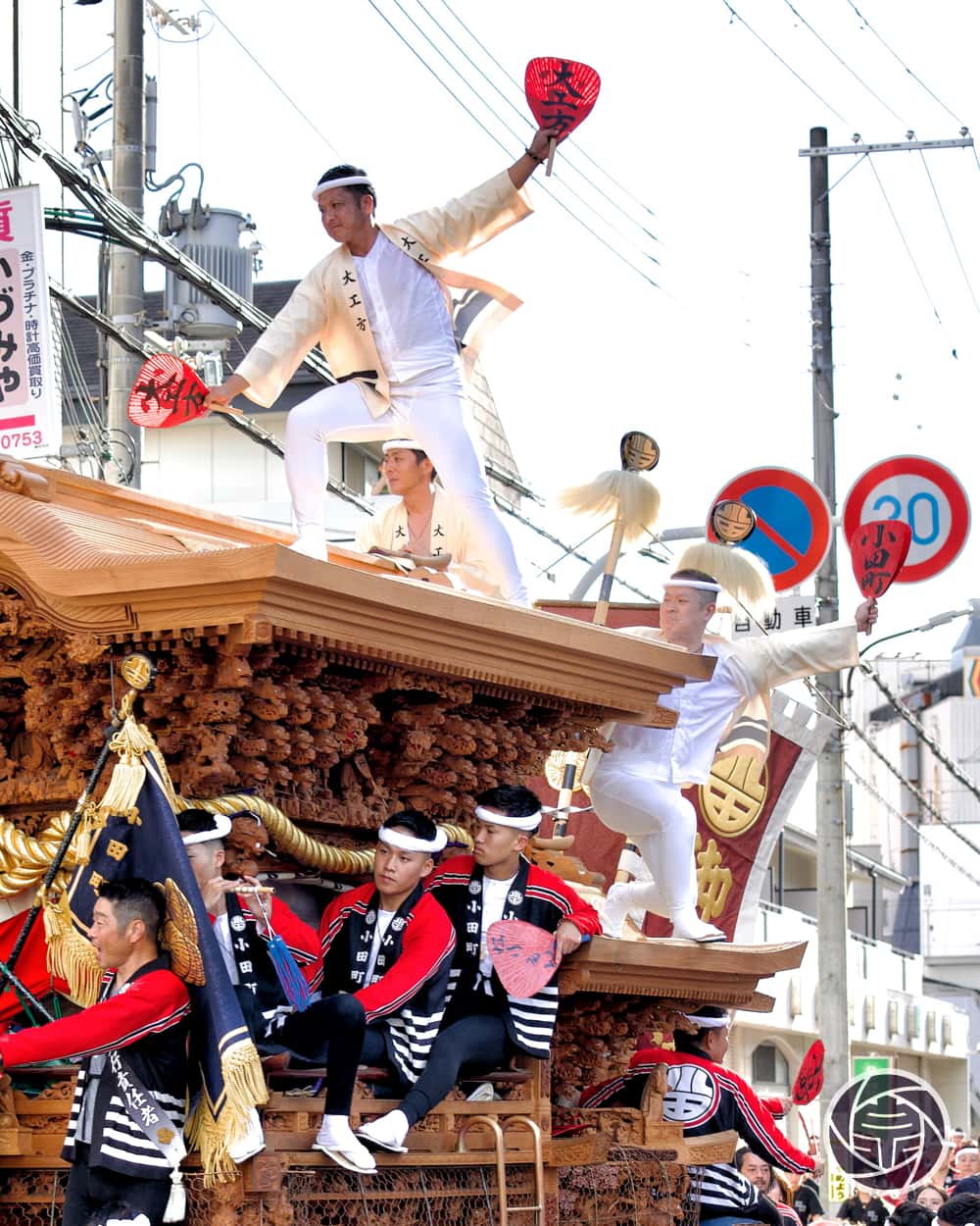 小田町のだんじり（和泉市・郷荘地区）泉祭記