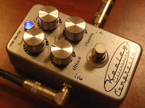 Keeley Compressor 4knobレビュ－ | Guitar Amp Effect