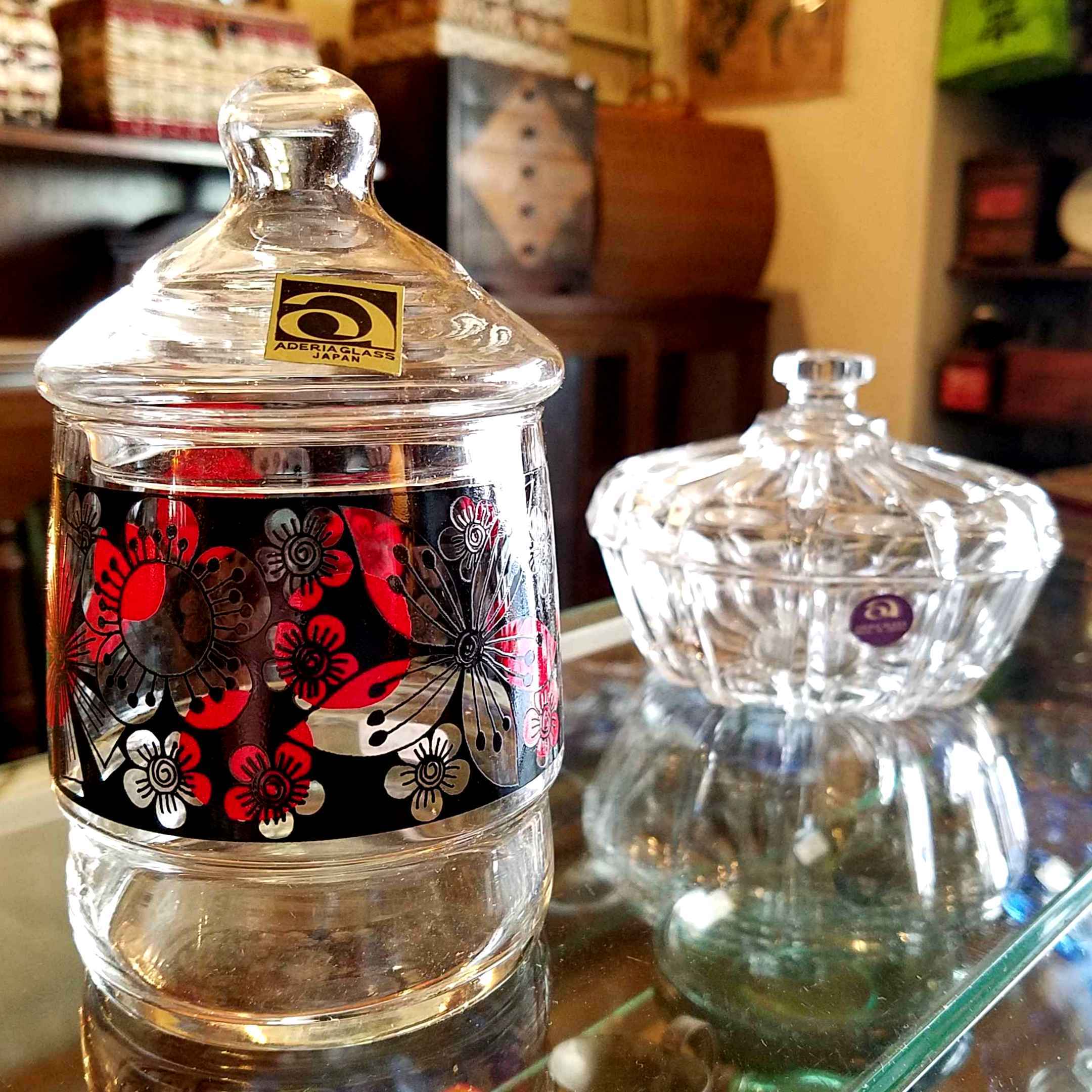 昭和レトロなアデリアのキャンディポット2種 - [Sold Out]過去の販売商品