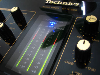 TechnicsDJミキサー音質向上のための改造｜Tenichics SH-DJ1200