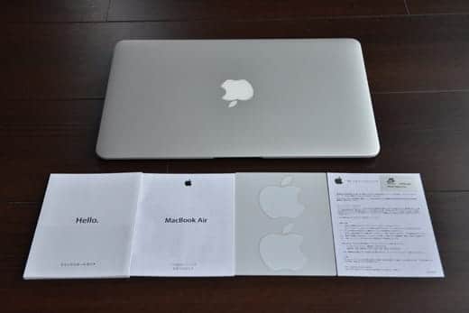 MacBook Air Mid.2013 開封レビュー！僕が11インチモデルを買った理由