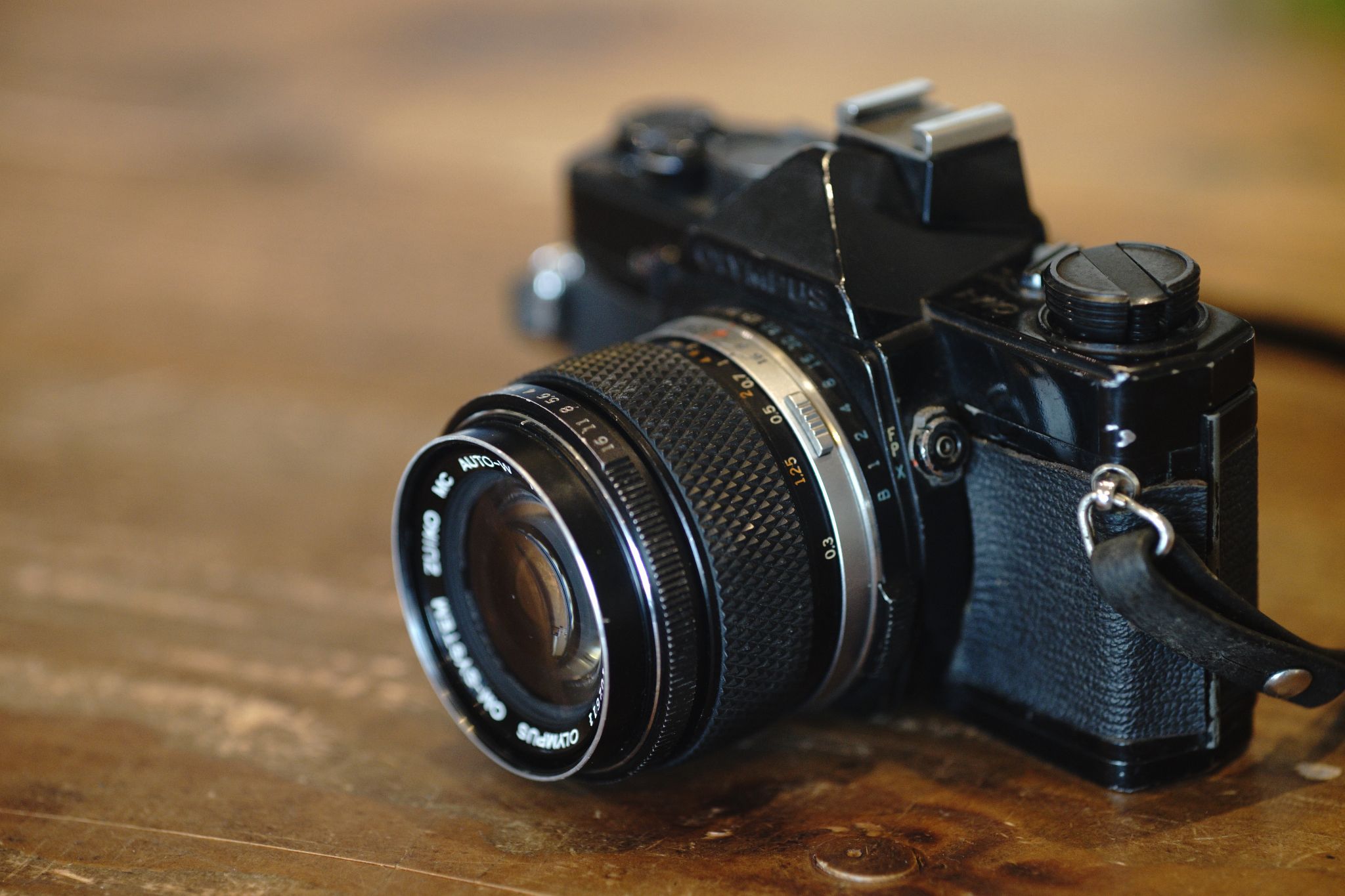 美品 Olympus OM-1 28mm F3.5 モルト交換済 9575 美品 Olympus OM-1