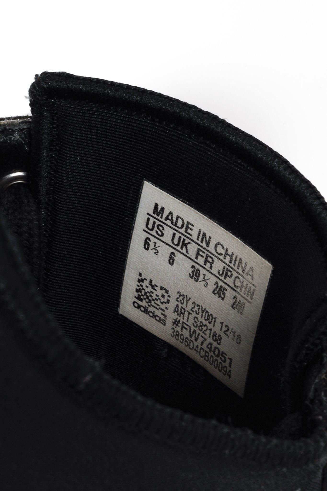 Adidas x Yohji Yamamoto Y-3 Super Zip Black Sneakers – Blogger Armoire