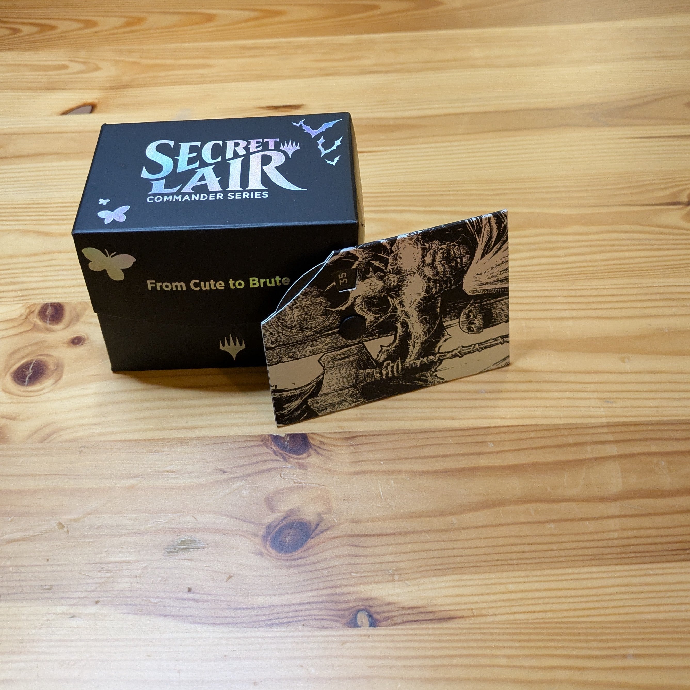 MTG From Cute to Brute Commander Deck Secret Lair – Black Pack TCG