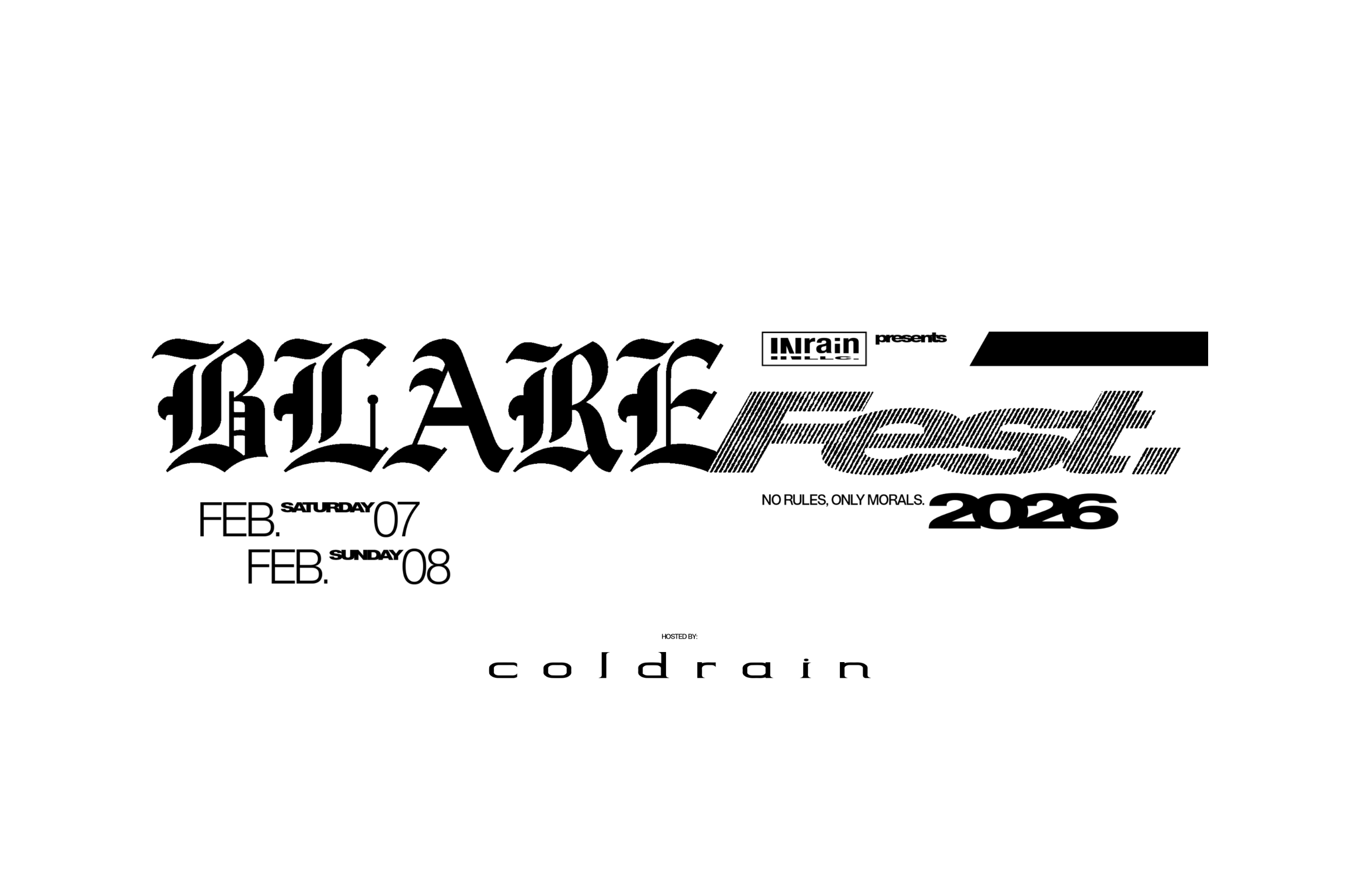 BLARE FEST. 2026 | 2026年2月7日(土)、2月8日(日) ポートメッセなごや