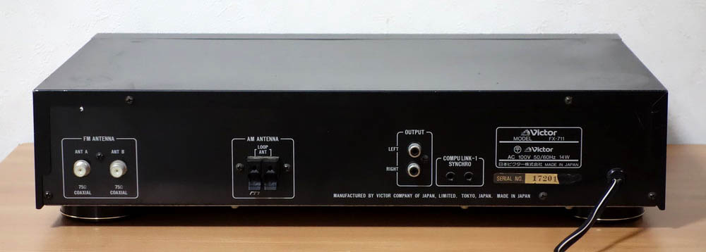 Victor FX-711 修理調整記録6: BLUESS Laboratory