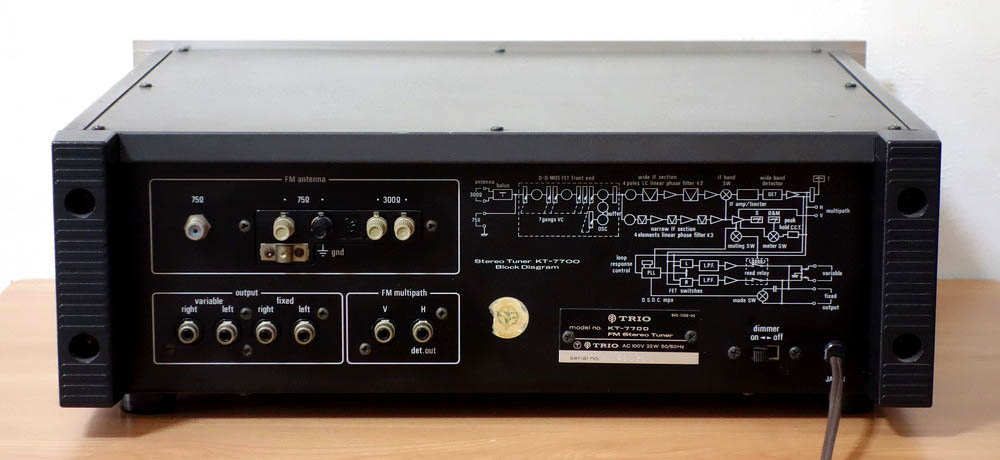 TRIO KT-7700 修理調整記録7: BLUESS Laboratory