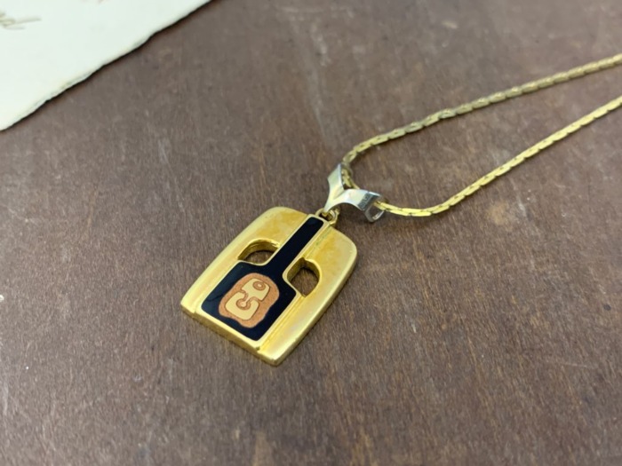 フランス 80s ピエールカルダン ネックレス ゴールド ヴィンテージ