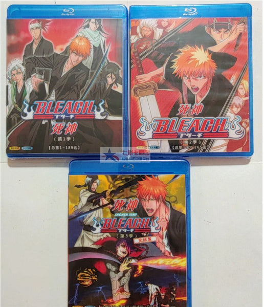 お久めしやすい価格□BLEACH ブリーチTV/OVA/MOIVE COMPLETE Blu-ray