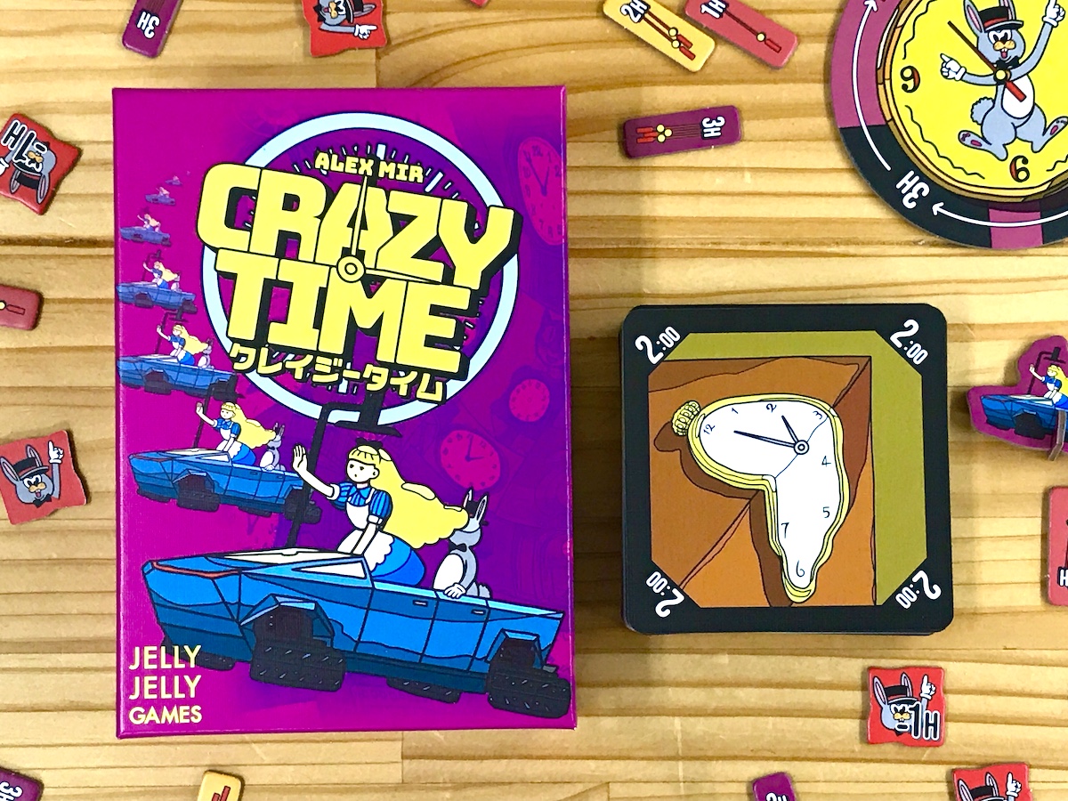 9月の新作ボードゲーム「クレイジータイム 」を紹介！！ | BROAD